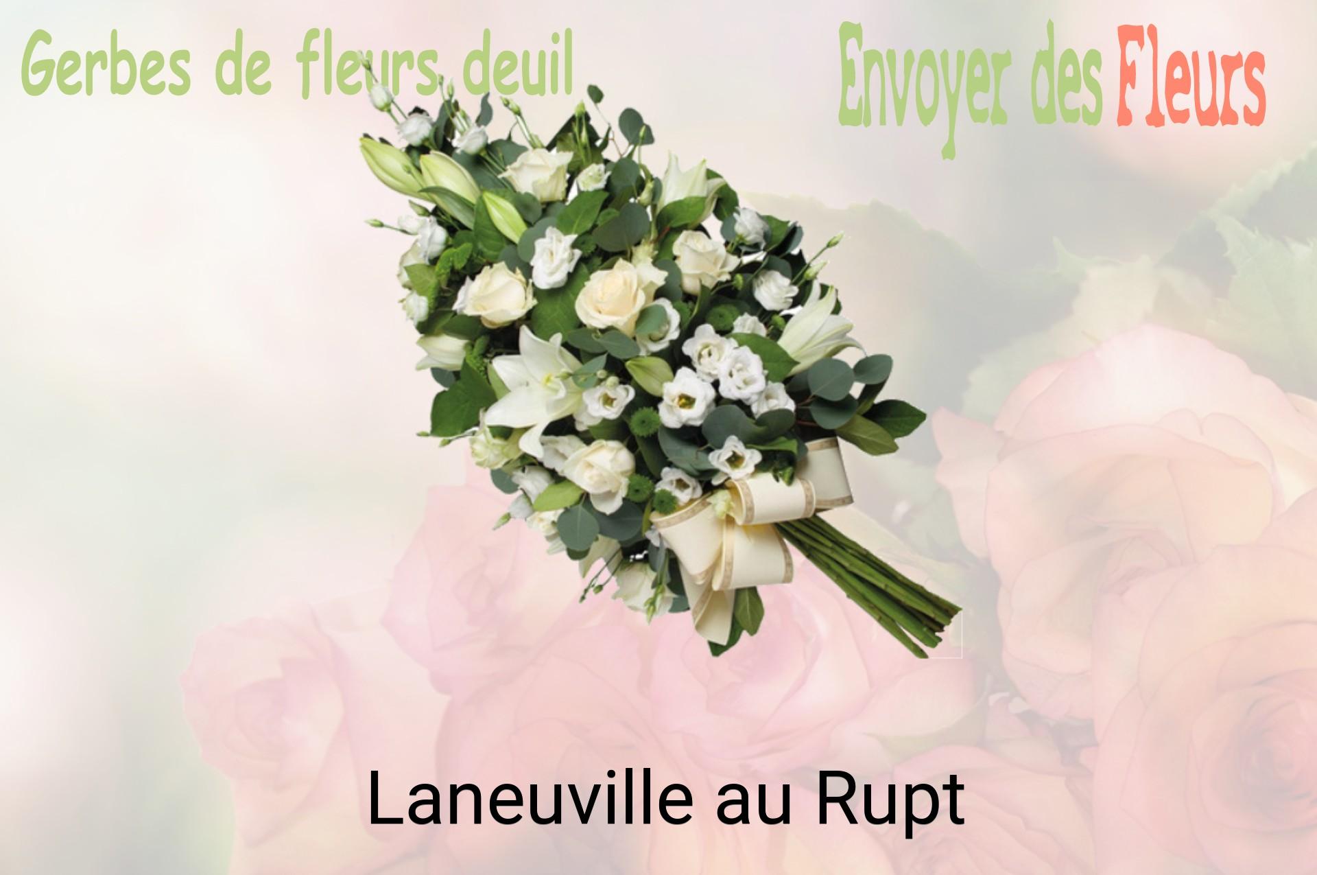 Gerbe de fleurs de deuil livrée à Laneuville-au-Rupt